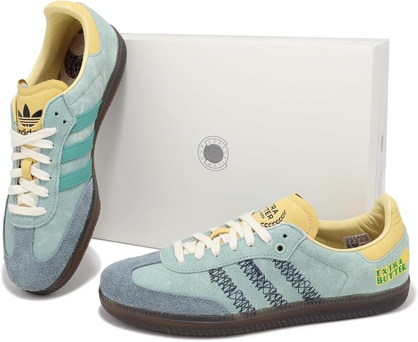 Extra Butter adidas Originals Consortium Samba IE0174 Chalk White Gum [US 7-12]
