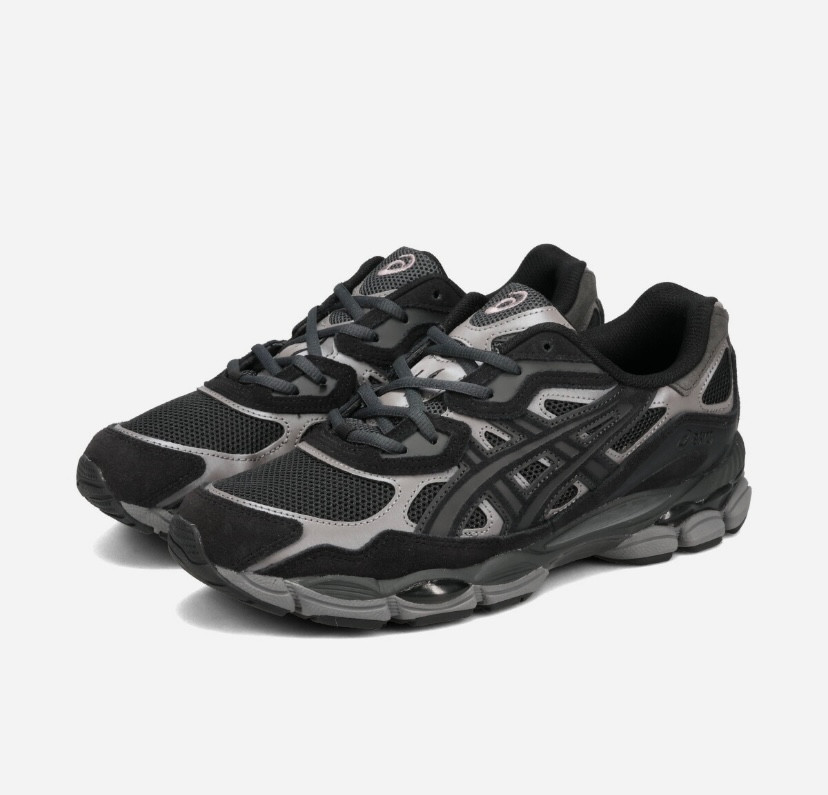 Asics GEL-NYC Black Graphite Grey Men’s 1201A789-020 Color BLACK / GREY Japan