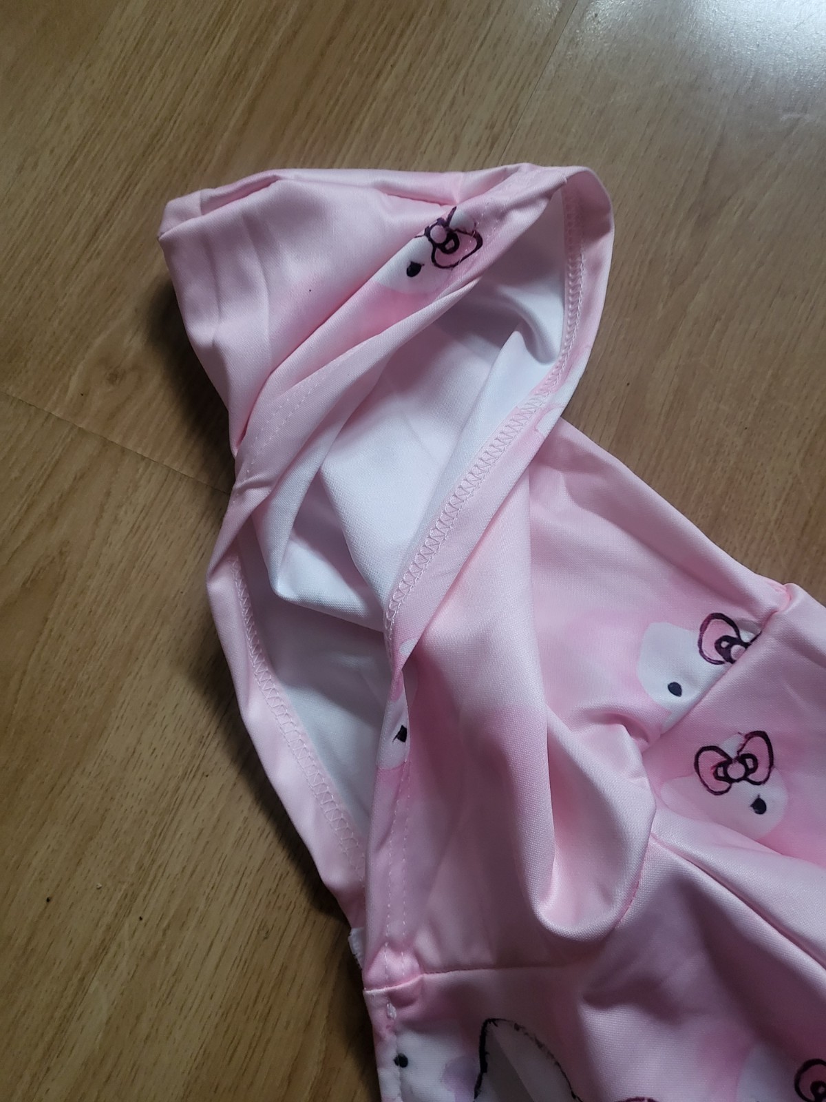 Pink Hello Kitty Zip Up Hoodie Size S Womens Sanrio Gyaru Kawaii Harajuku Y2k