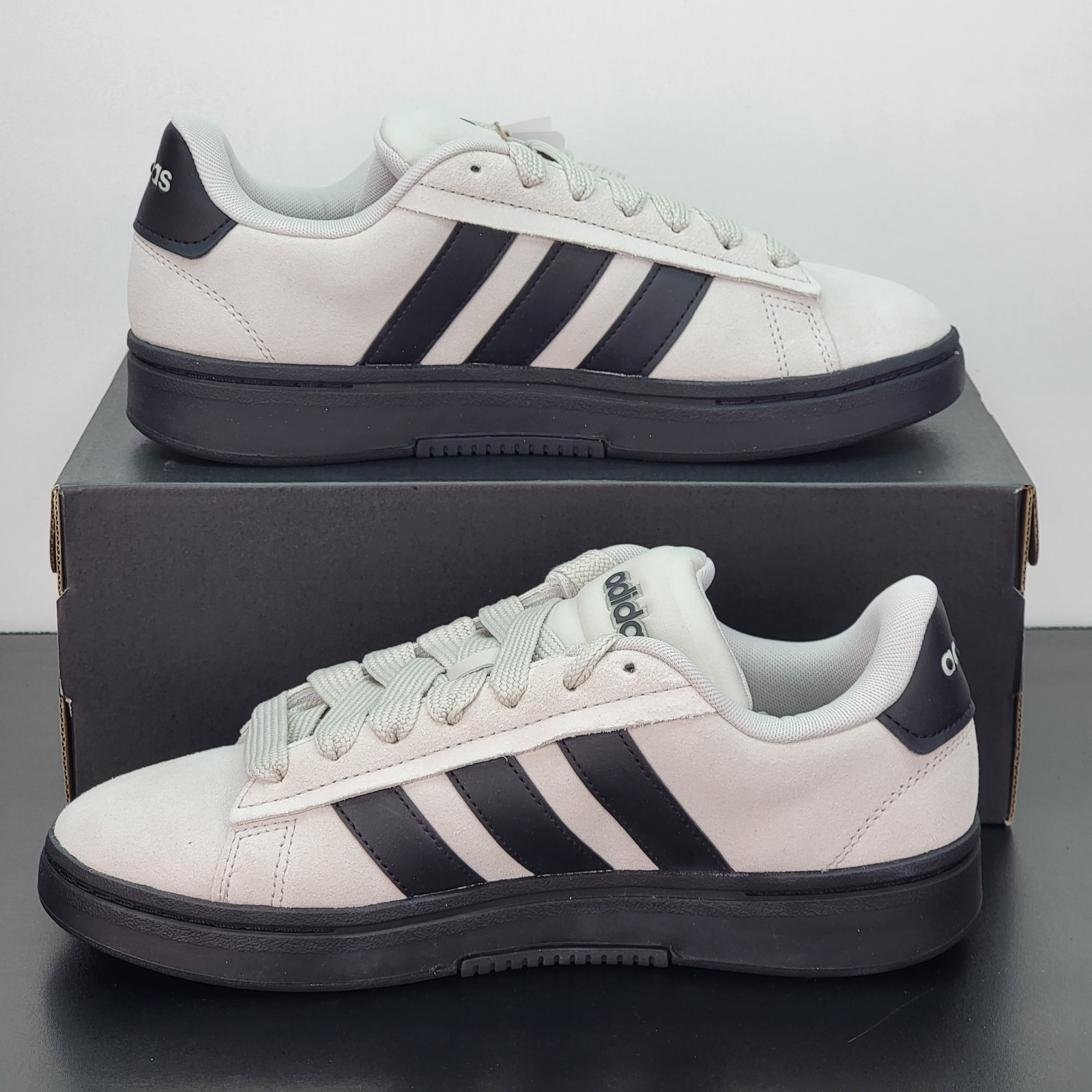 Adidas Grand Court Alpha Men’s Size 9.5 Athletic Shoes Gray Casual Sneakers