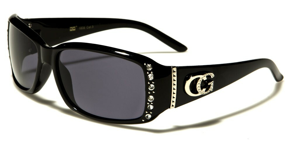 Sunglasses for Women Designer CG Eyewear Non Polarized Rhinestones Fashion