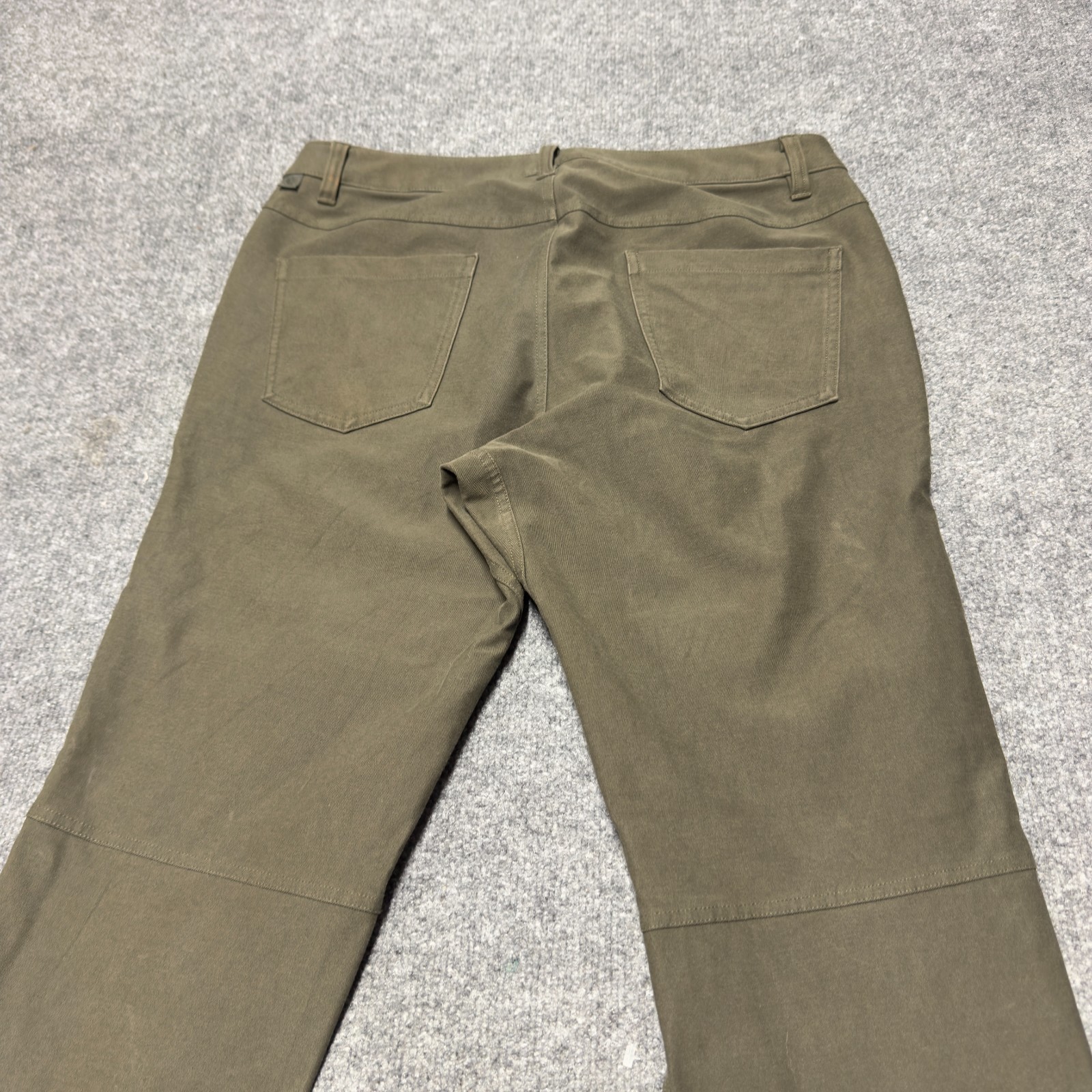 Lululemon ABC Slim Utilitech Pants Men 32×32 Canvas Abrasion Resistant LM5ABOS