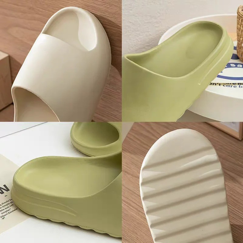 Coconut Cloud Slippers Men Women Thick Sole Soft EVA Summer House Slides**