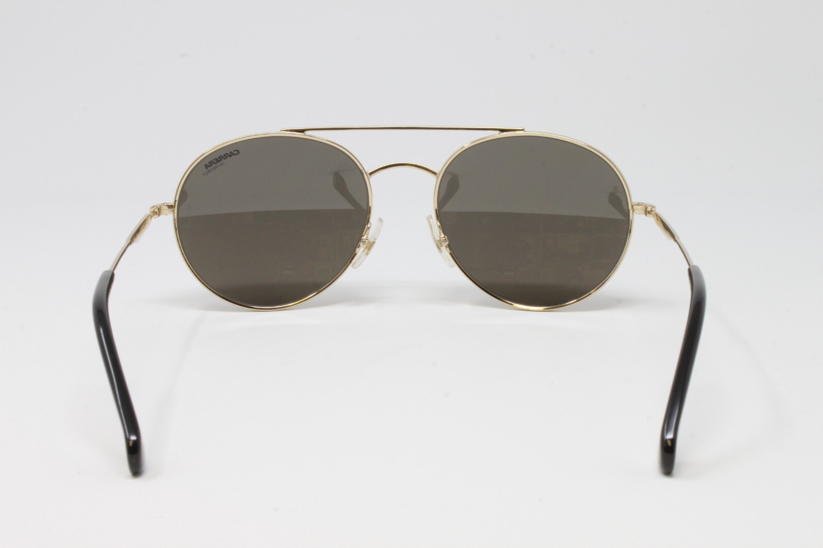 Carrera men’s round Sunglasses CA131S J5G Gold Brown Lens Size 56mm NWT