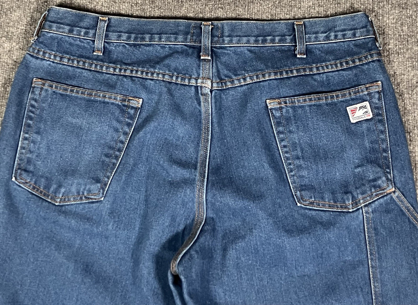 Tyndale FR’s CAT 2 NFPA 2112 Style # F290T USA Made 40×30 Denim Carpenter Jeans