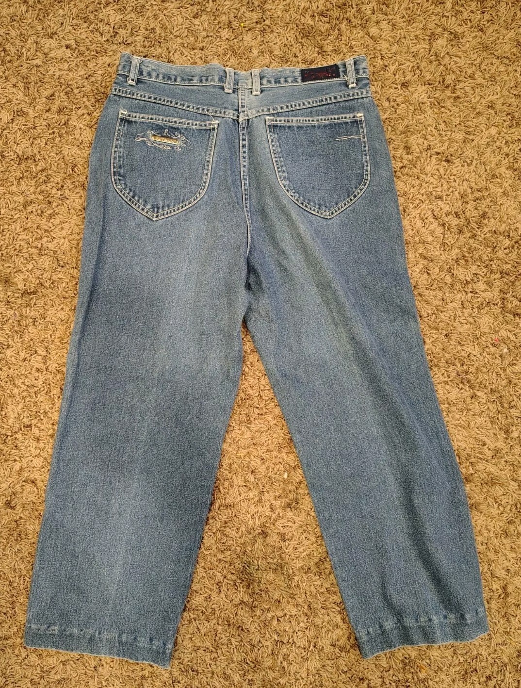 Vintage Brittania Size 16/34 Cotton Denim Jeans B7