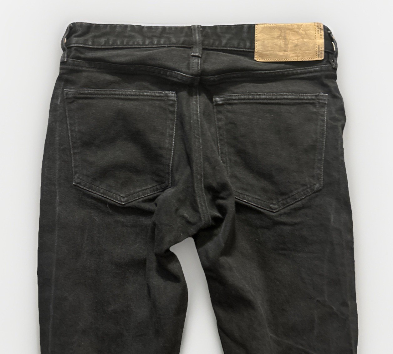 Buck Mason ford standard 12.75 oz Japanese black denim Men fits 29×34 $198