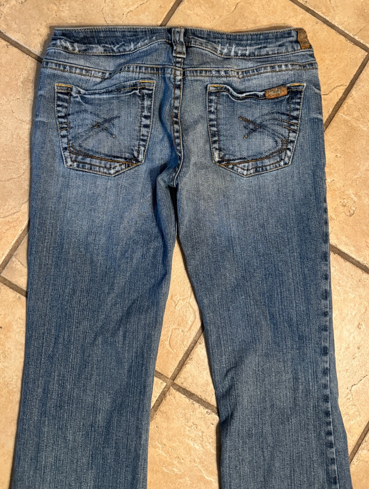 Silver Tuesday Women’s Denim Blue Jeans 31/33 Indigo Dye 32 In. Waist Bootcut