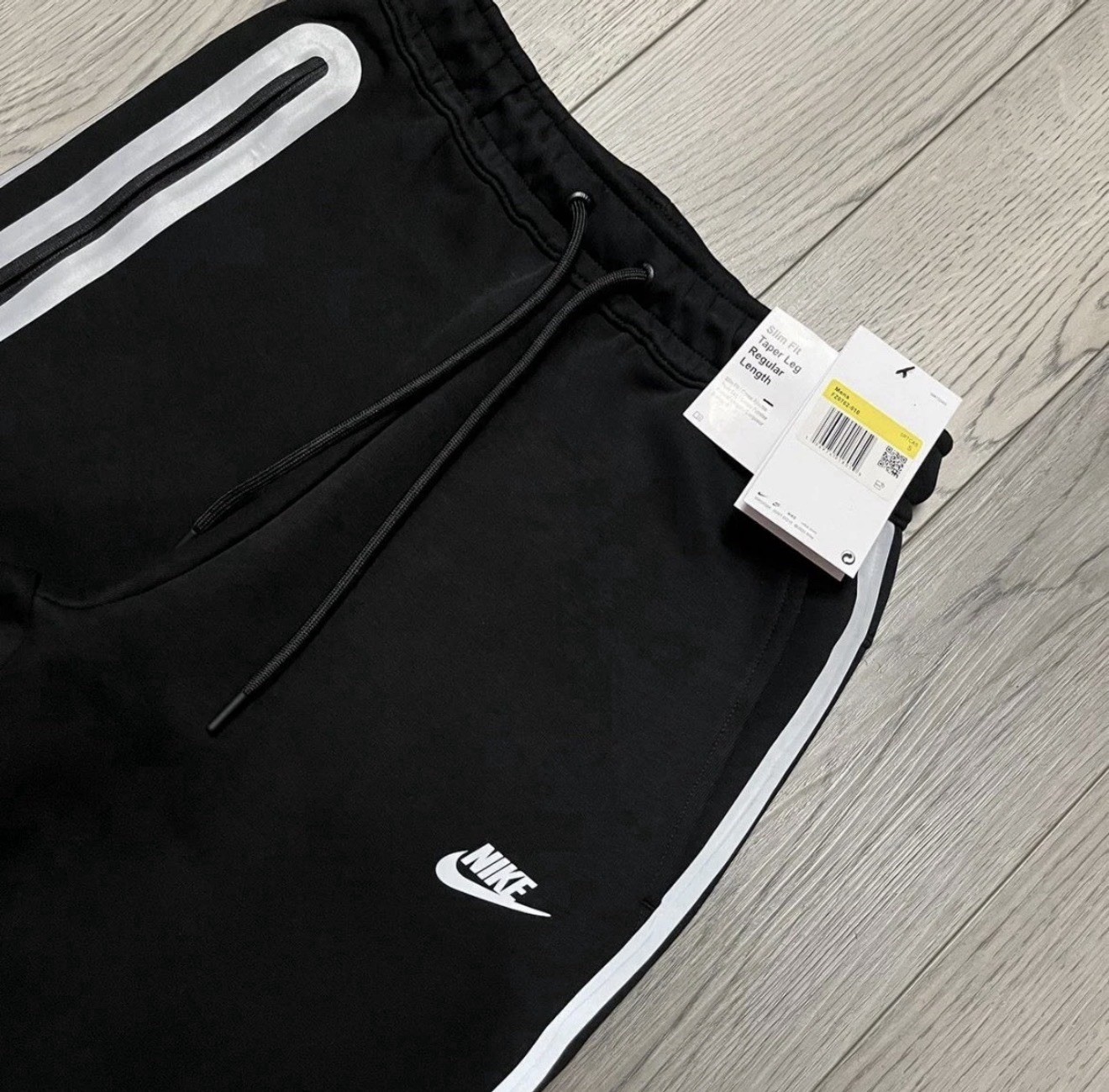 Nike Tech Fleece Black Reflective 2-Piece Set Tracksuit Medium