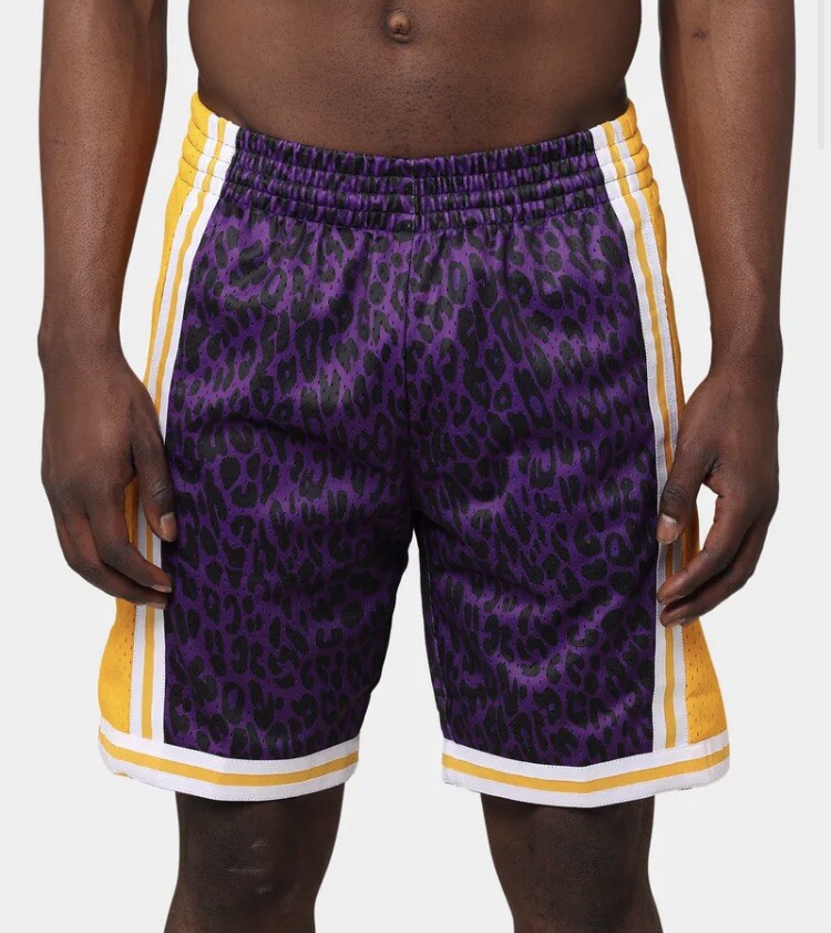 $115 Mitchell & Ness Men’s Shorts Los Angeles Lakers Lebron Kobe X-Large NBA