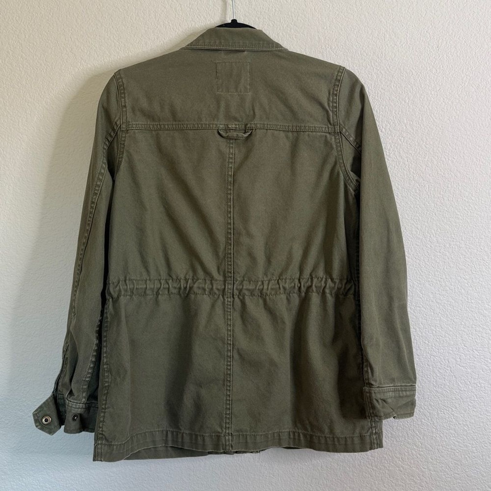 Madewell Surplus Fleet Khaki Utility Jacket women’s small green