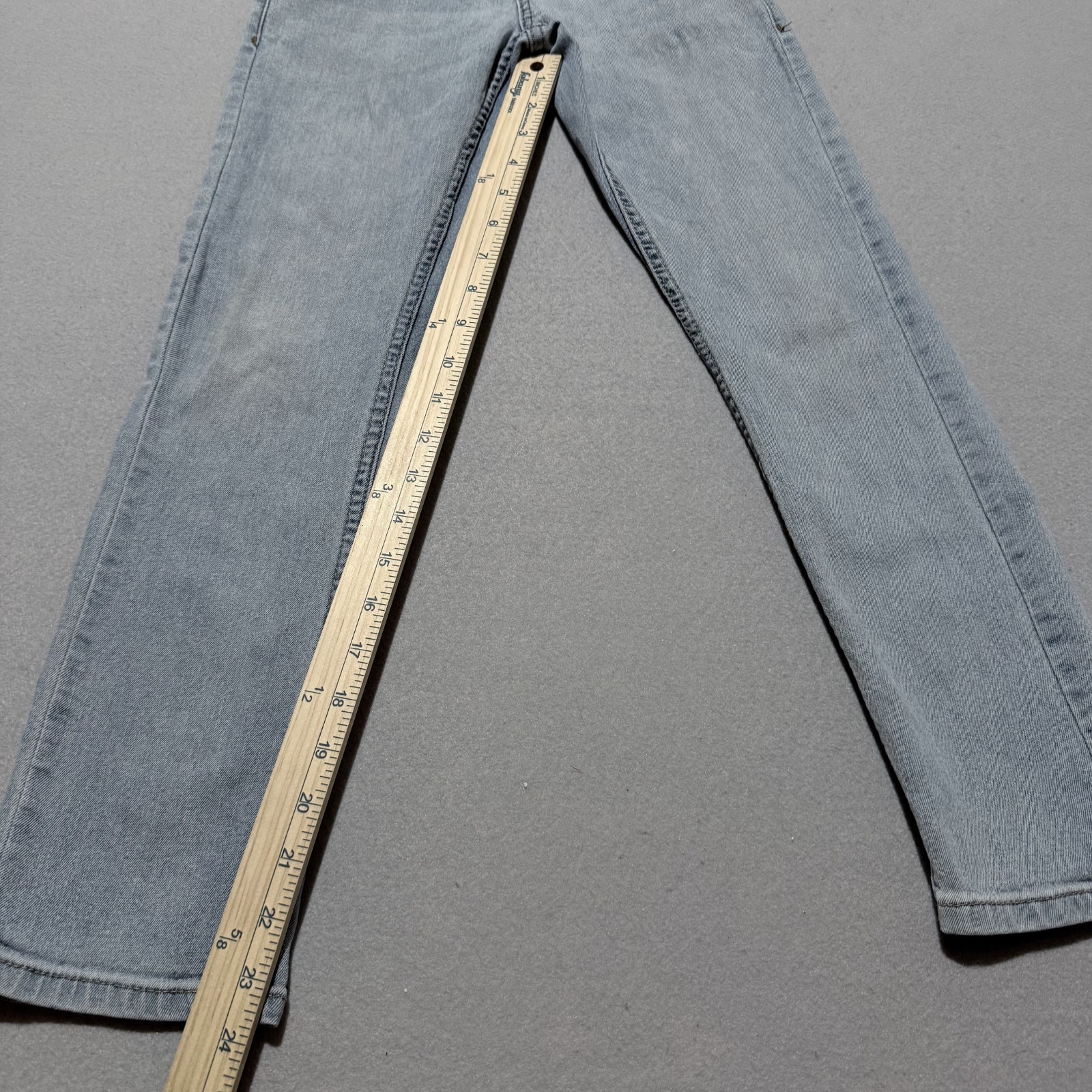 Levi’s 511 Jeans Boys Blue Denim Stretch Slim Fit Low Rise Pockets Zip Fly – 10