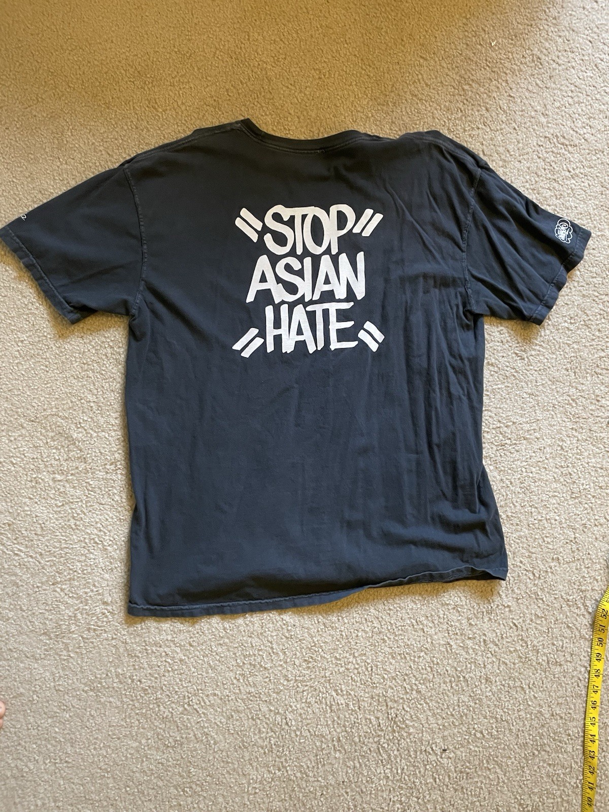Futura 2000 Laboratories X Eric Haze Stop Asian Hate Shirt XL