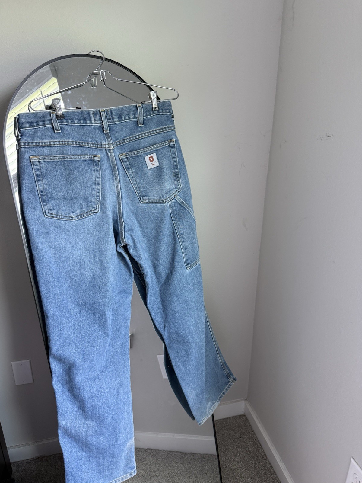 Tyndale Versa FR Jeans Mens 34×32 Blue Flame Resistant Denim Straight Leg Work