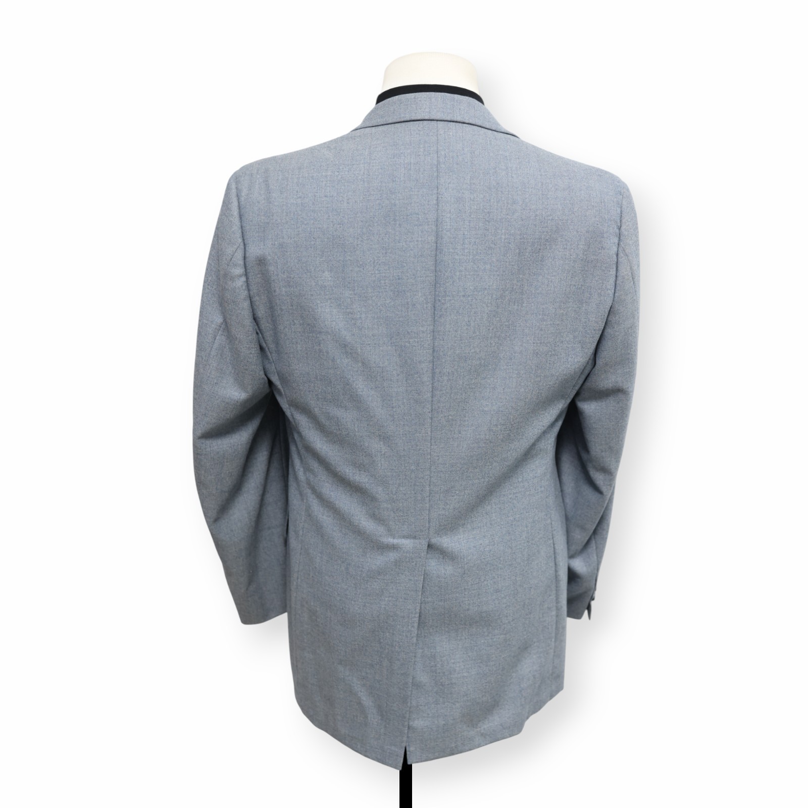 JOHN WEITZ VINTAGE mens solid light blue sport coat suit jacket blazer 40 R