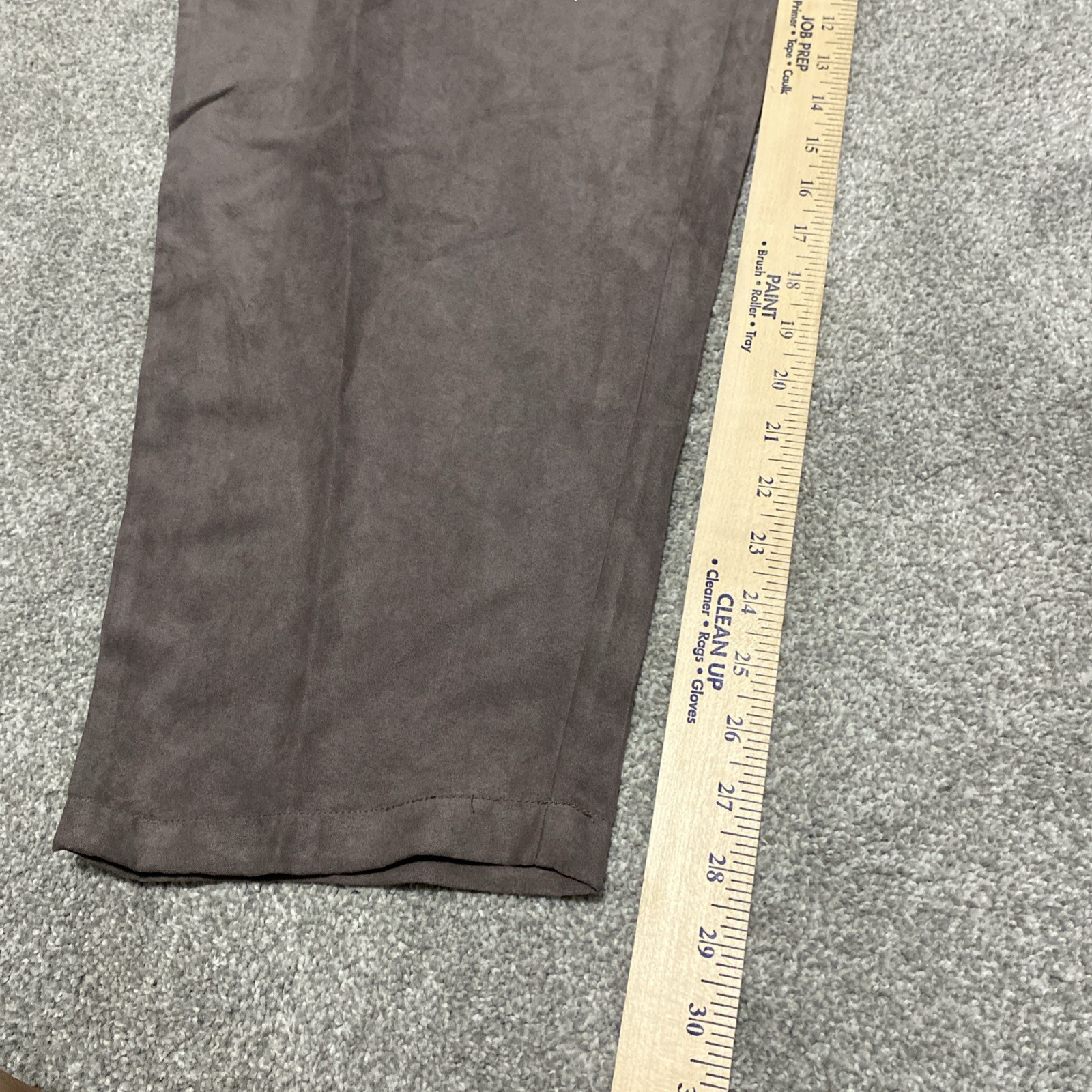Houston White x Target Brown Faux Suede Flight Jumpsuit Size L