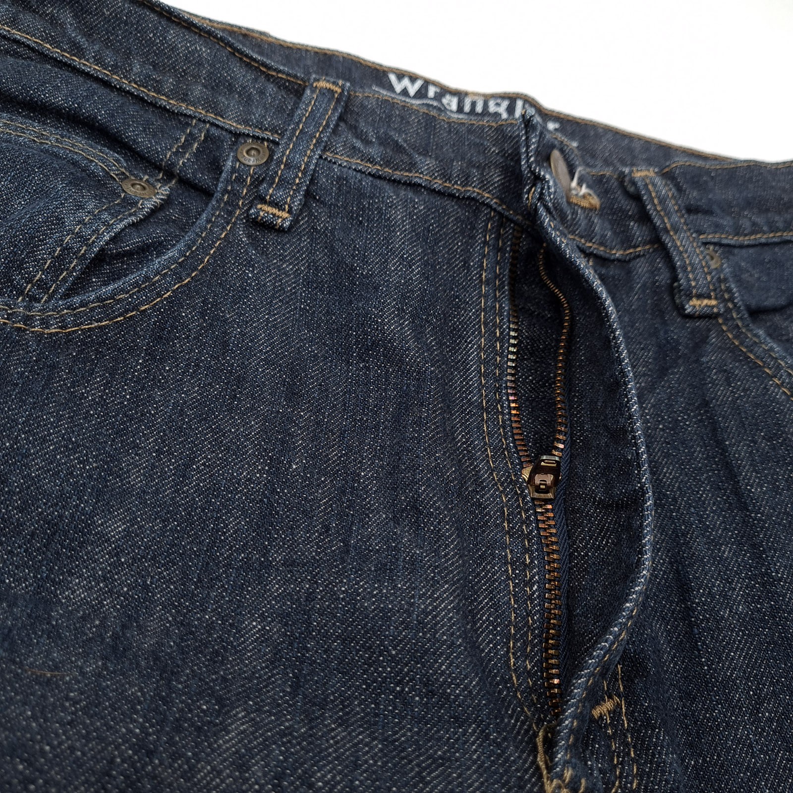 Wrangler Jeans Relaxed Fit Men Straight Qw6 Size W30 L32
