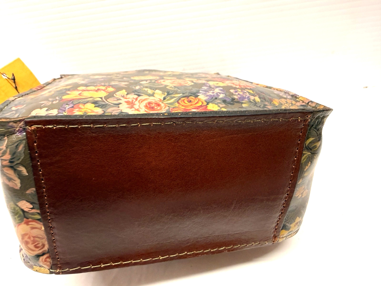 PATRICIA NASH CASCINA Leather Adjustable Crossbody ENGLISH COUNTRY GARDEN NEW
