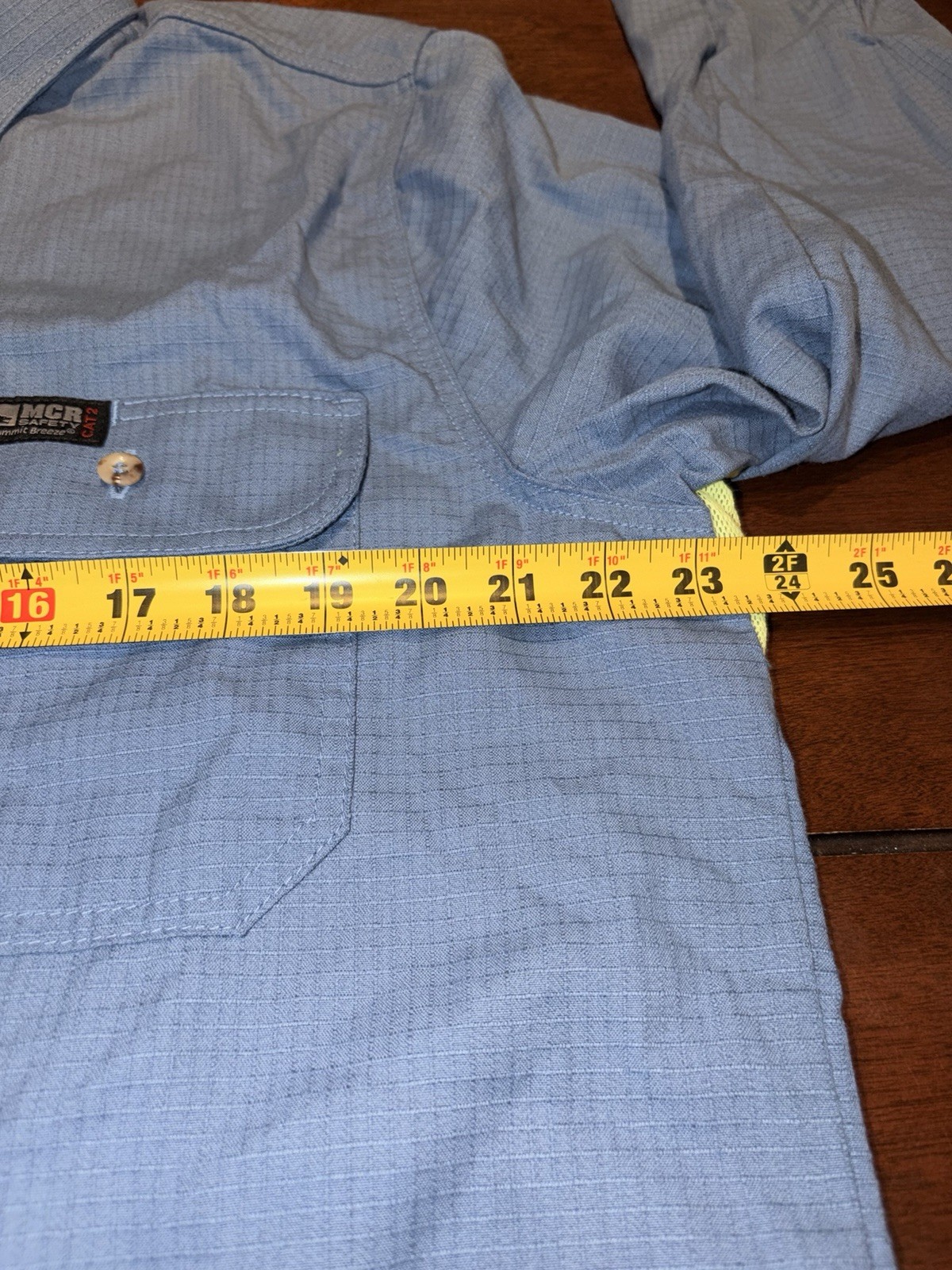 MCR Safety Summit Breeze FR Flame Resistant Vented Work Shirt Cat 2 Men’s Large
