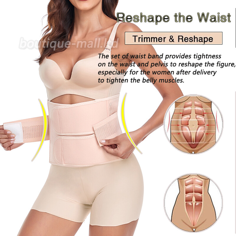Postpartum Belly Band & Abdominal Binder Post Surgery Wrap Support Recovery Belt