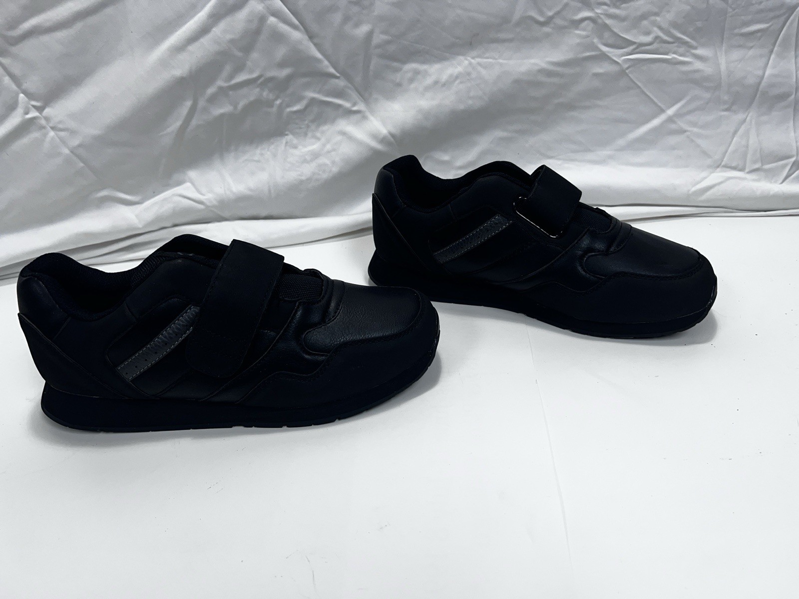 Omega Men’s Walking Shoes Size 7 D Black 43A-01 Comfort Zone Hook/Loop