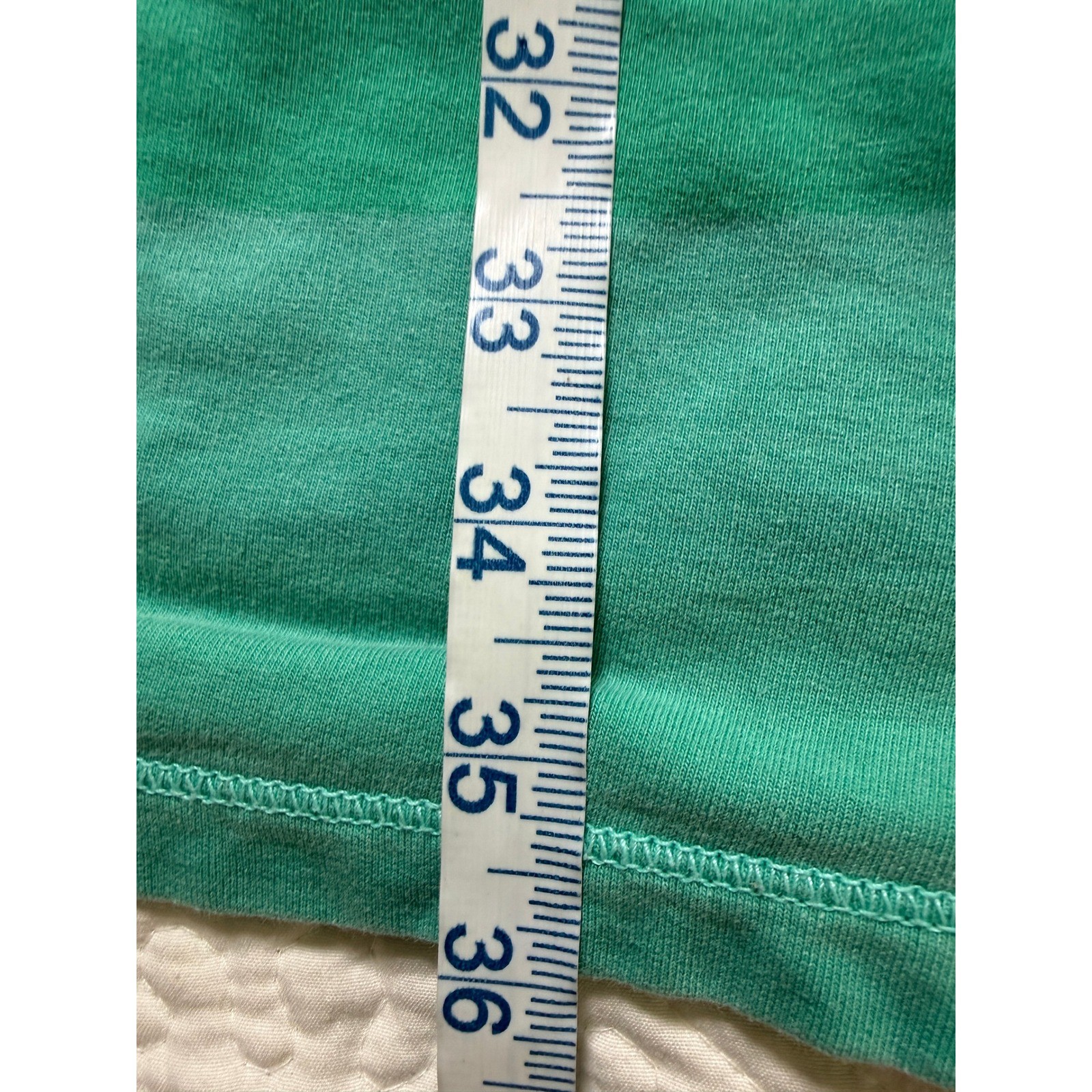 Gap Striped Sweatshirt Dress Wms M Green Vintage 80s Drawstring Kangaroo Pocket