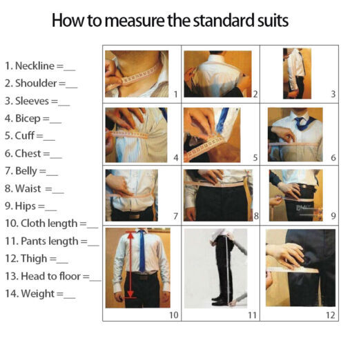 Checked Men Suits Single Breasted Notch Lapel Prom Groom Tuxedos Regular Fit