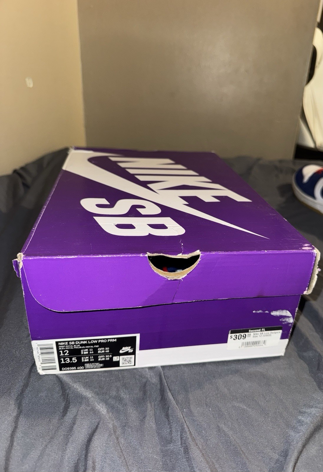 Nike SB Dunk Low Pro Dodgers Size 12