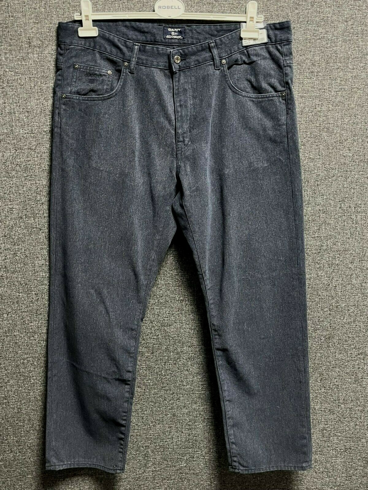 Gant Soft Melange Twill Jean Tyler Pants Thunder Blue 38×30 TD111 QQ 09