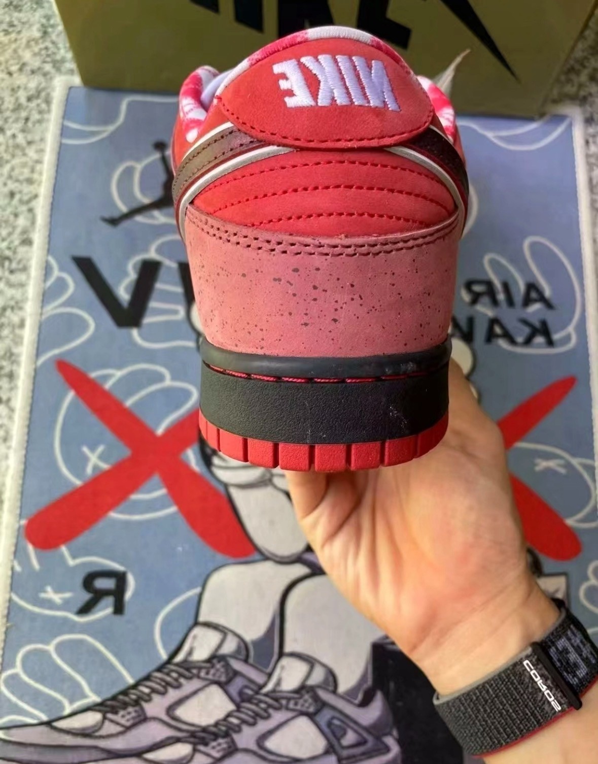 NEW Nike SB Dunk Low Concepts Red Lobster 313170-661
