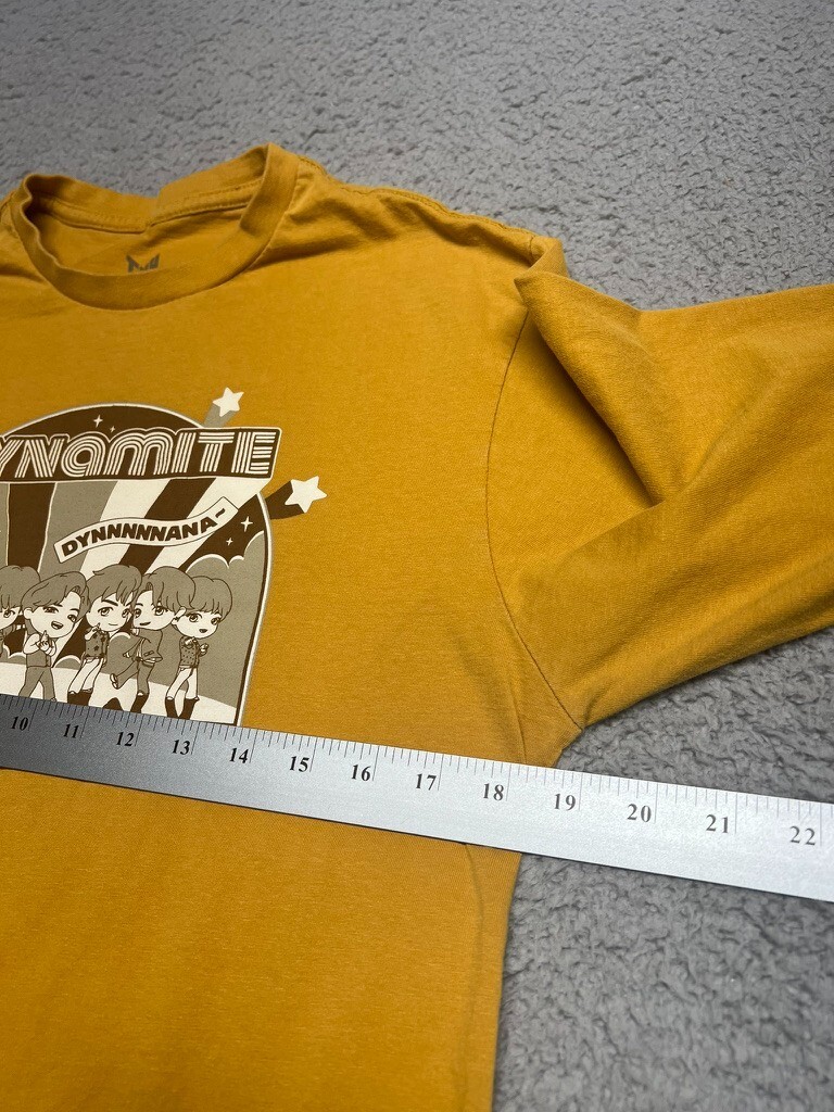 BTS Tinytan Shirt Medium Hot TinyTAN Dynamite Long-Sleeve T-Shirt