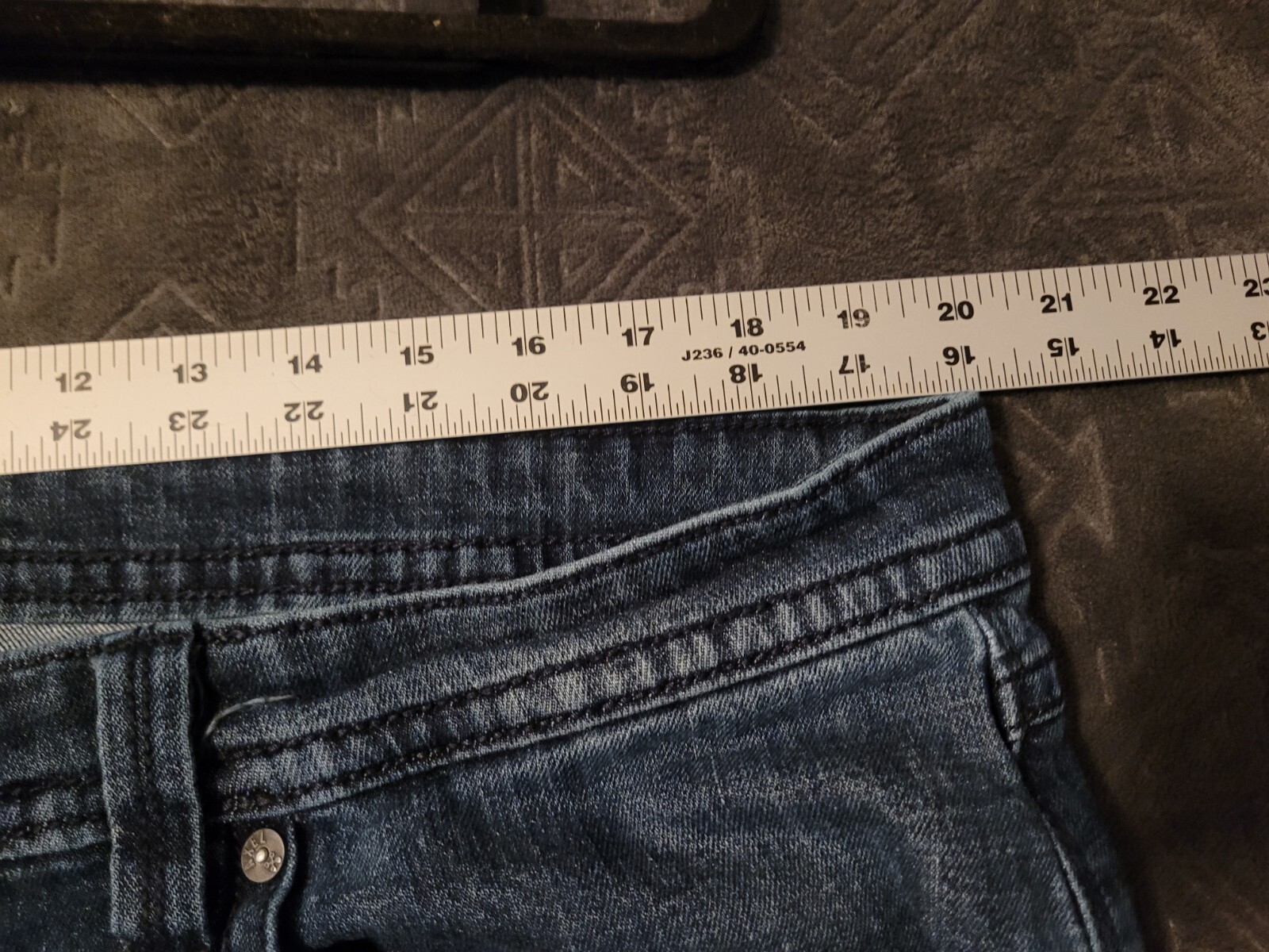 Tk Axel Jeans Mens 39×30 Steaight Second To None Denim Jeans Blue
