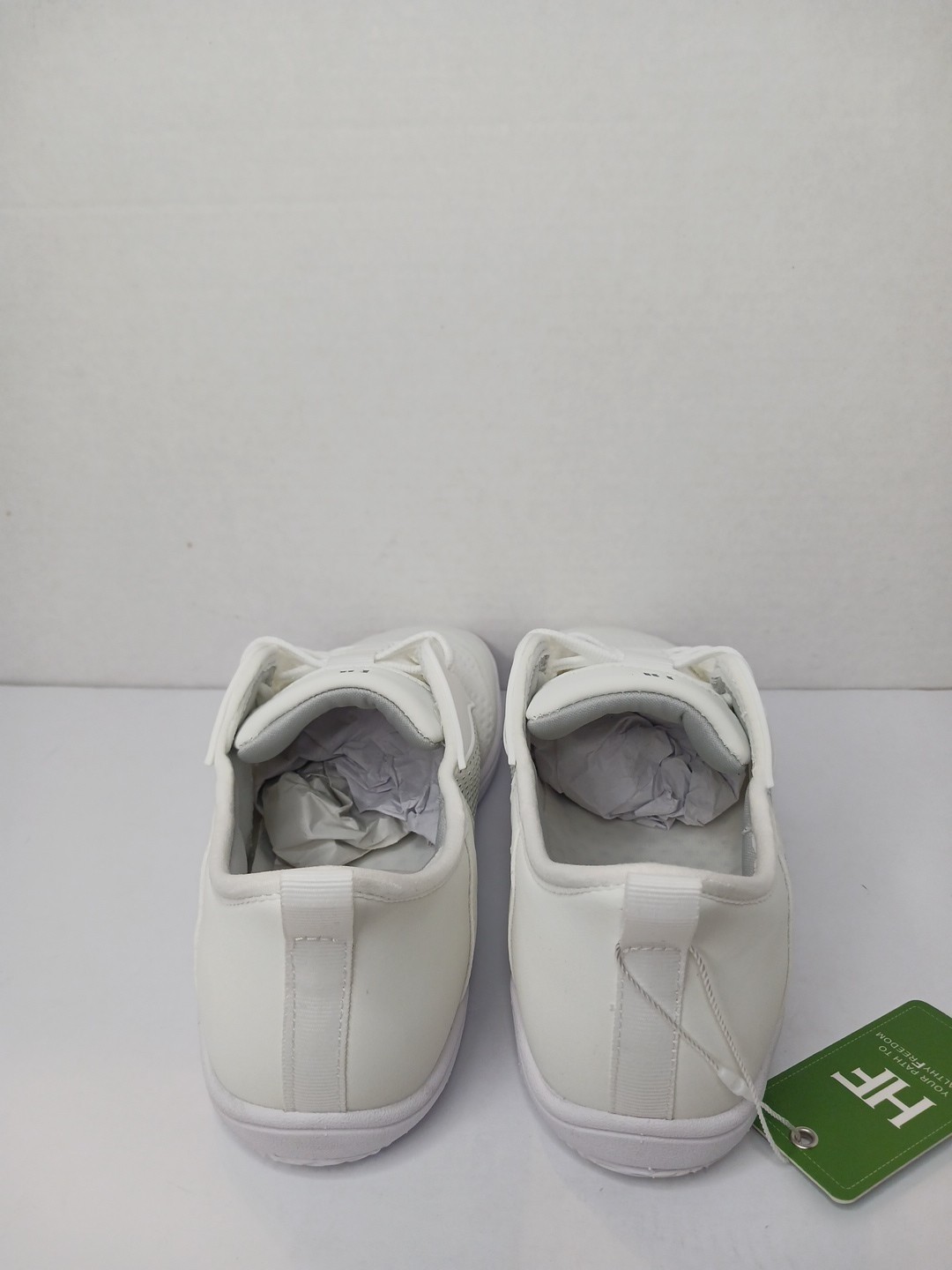 Hike Footwear HF Stride Ergonamic Hike Shoe White Hand Free Womens Sz 8-8.5 NEW!