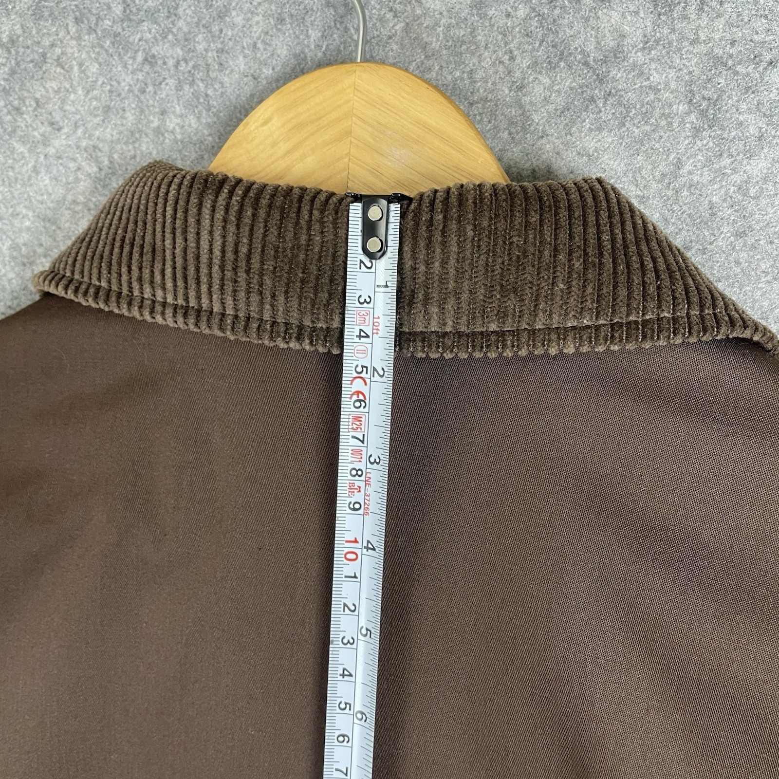 Vintage St Michael UK Coat Mens Large Brown Padded Outdoor Utility Jacket