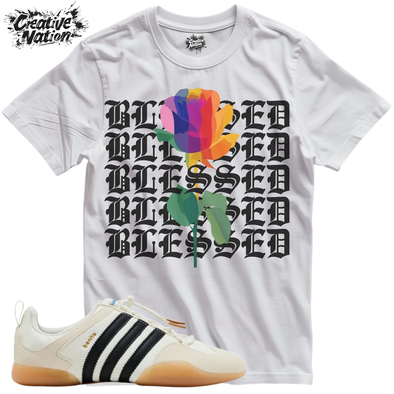 Shirt To Match Ballerina White Black Gum Unisex Tee Blessed Shirt
