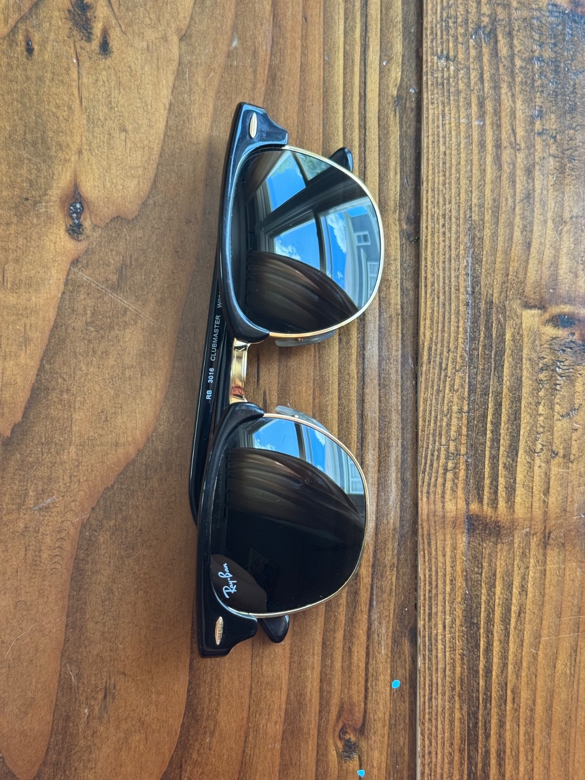 Ray-Ban RB3016W03654921 Clubmaster Men’s Sunglasses