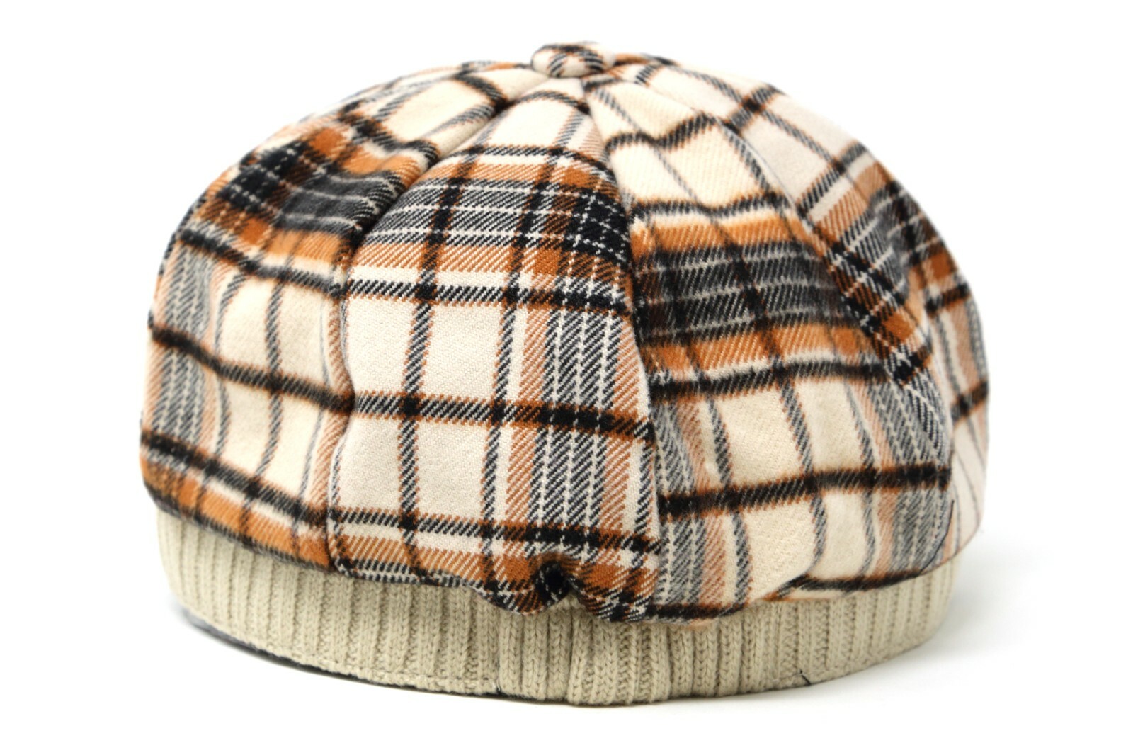 Women’s Plaid Applejack Cap Newsboy Hat Winter Spring Warm Fashion Gift Idea