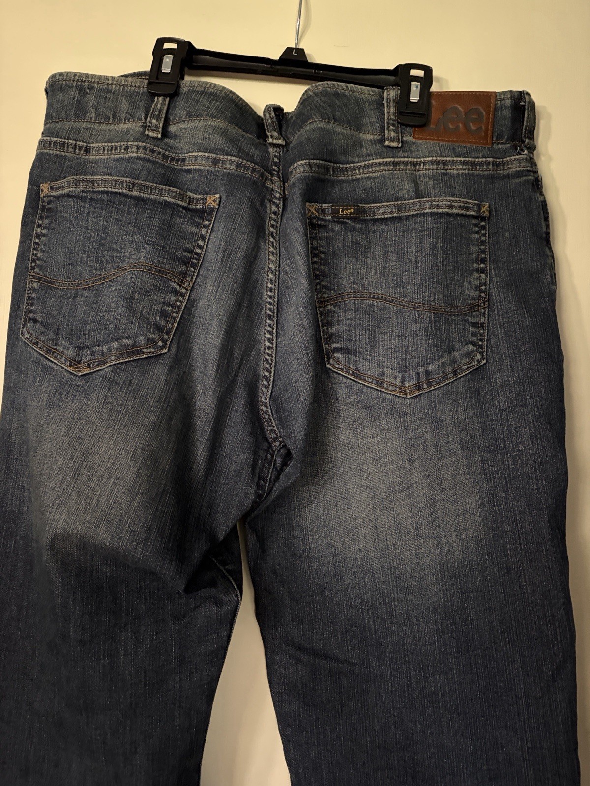 Lee Extreme Motion Men’s Bootcut Jeans Regular Fit Blue Mid Rise Stretch