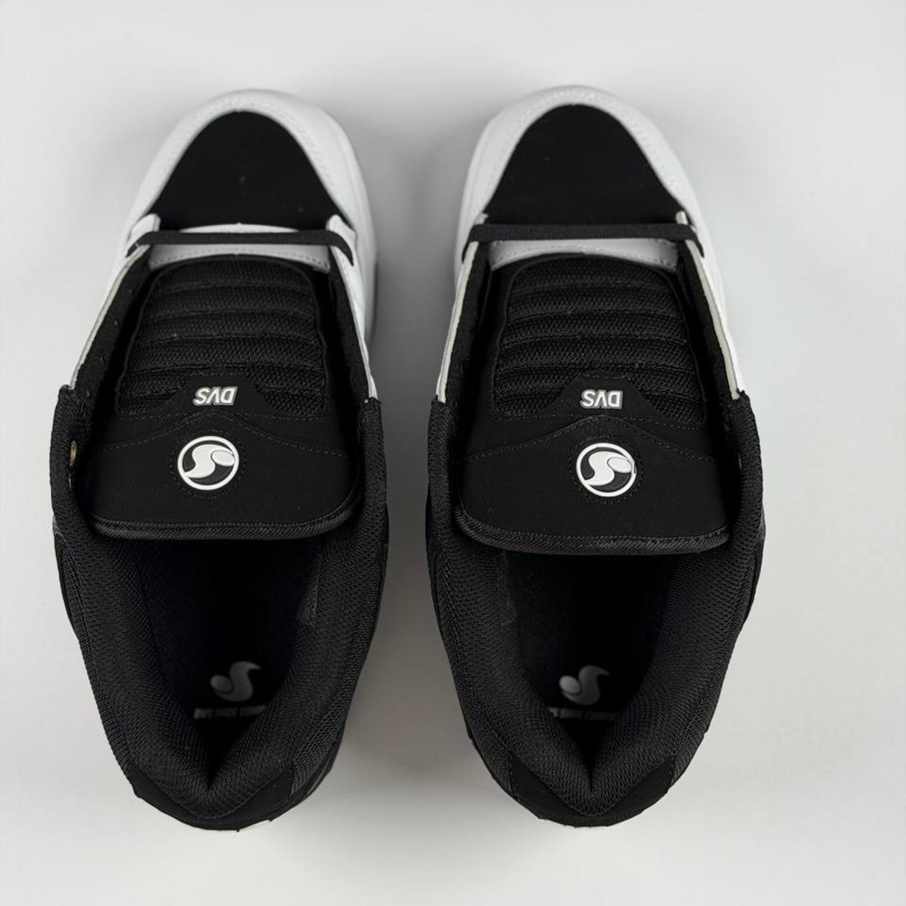 DVS Shoes Enduro Heir in Black/White/Charcoal, Size 8.5
