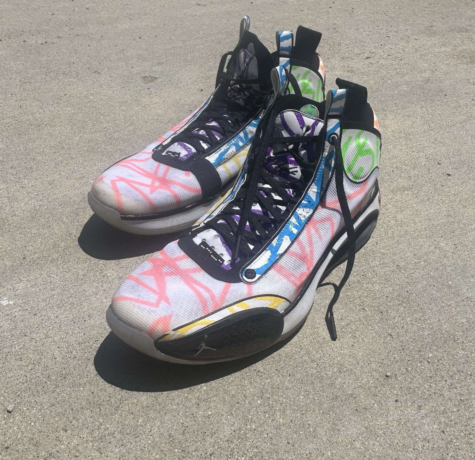 Nike Air Jordan 34 (XXXIV) Zion Williamson “Noah” / “Coloring Book” DA1897-100