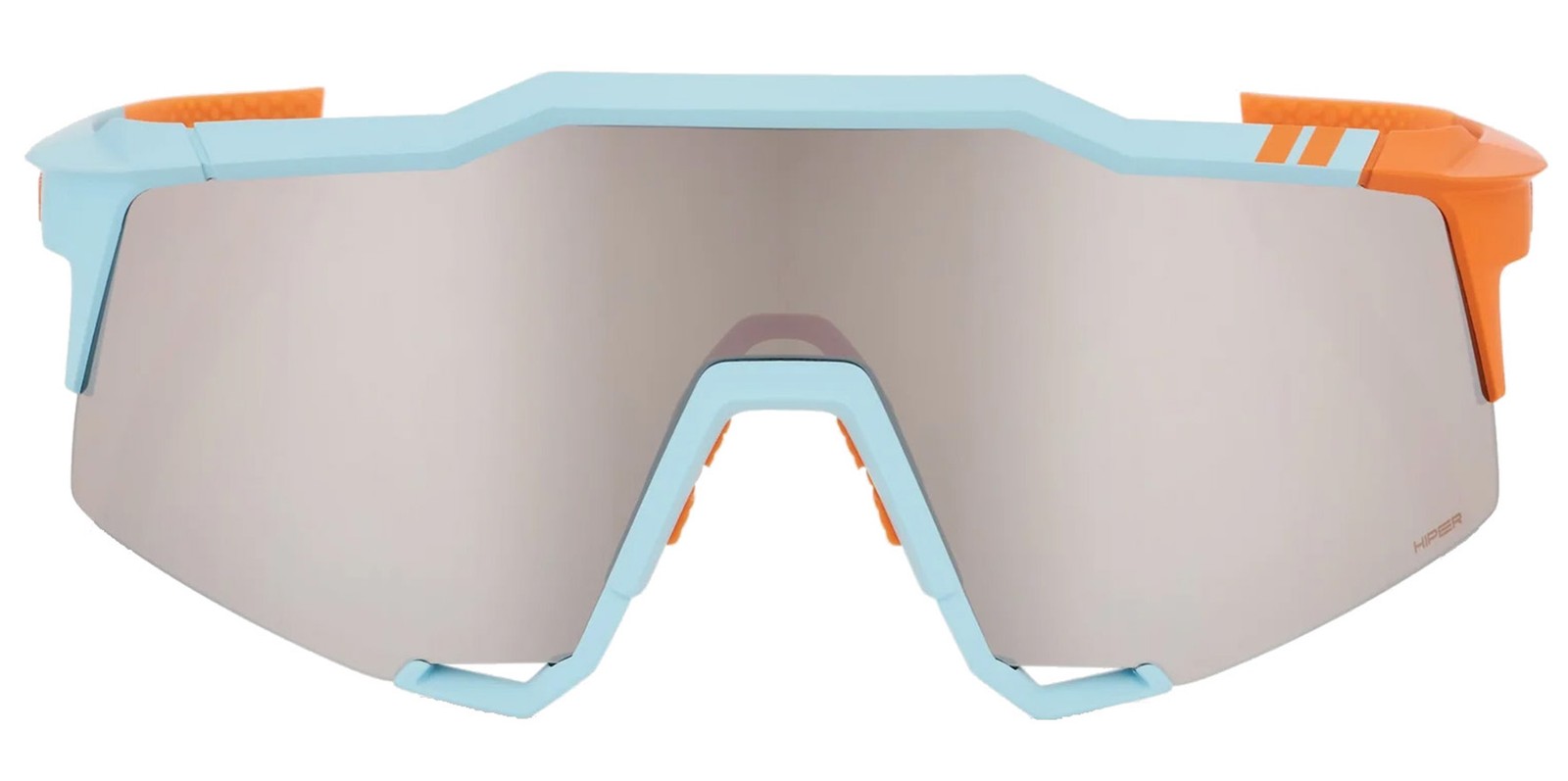 100% Speedcraft Soft Tact Two Tone Shield Wrap Sunglasses – 60007-00016