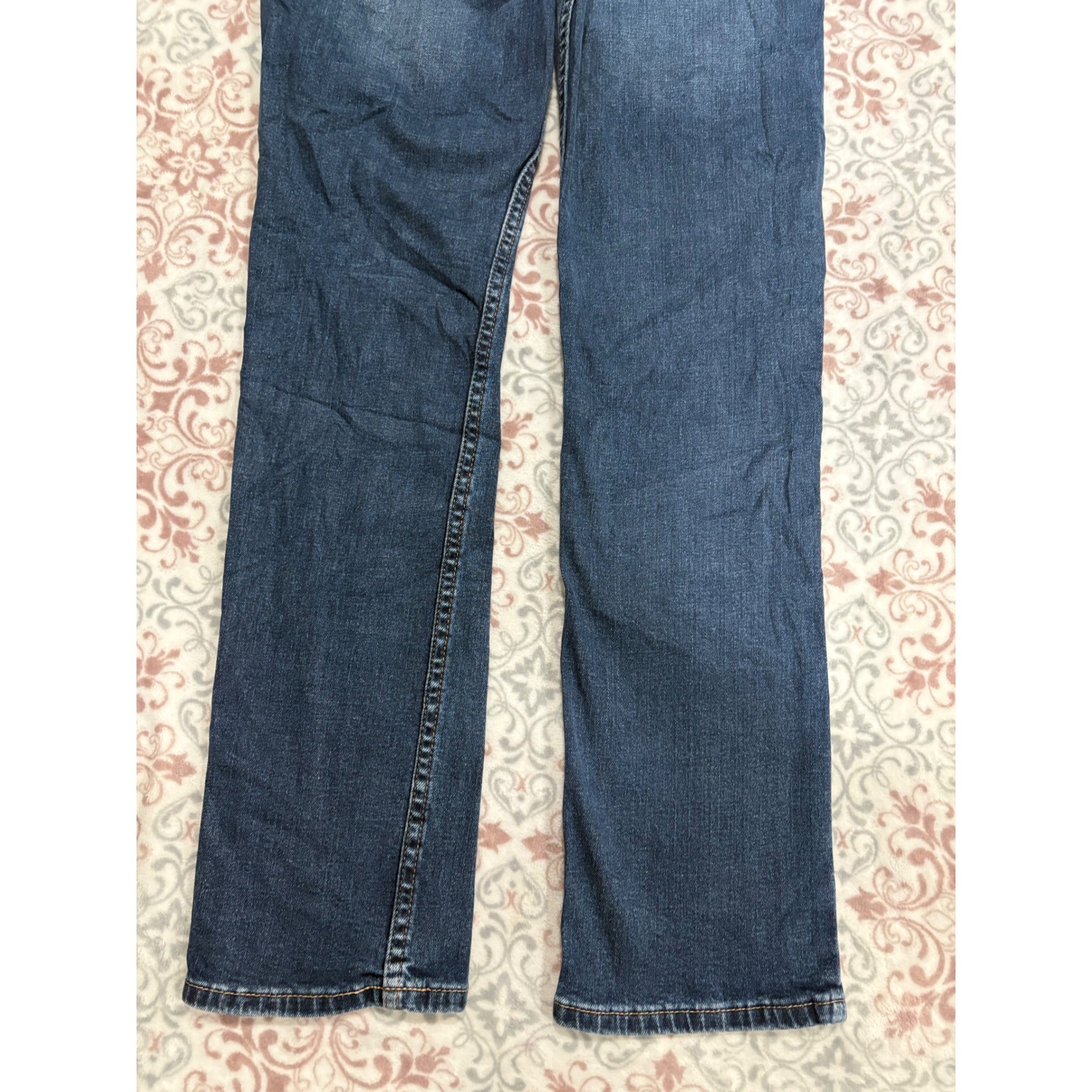 Hollister Mens Slim Straight Epic Flex Jeans Blue Wash W29 L32