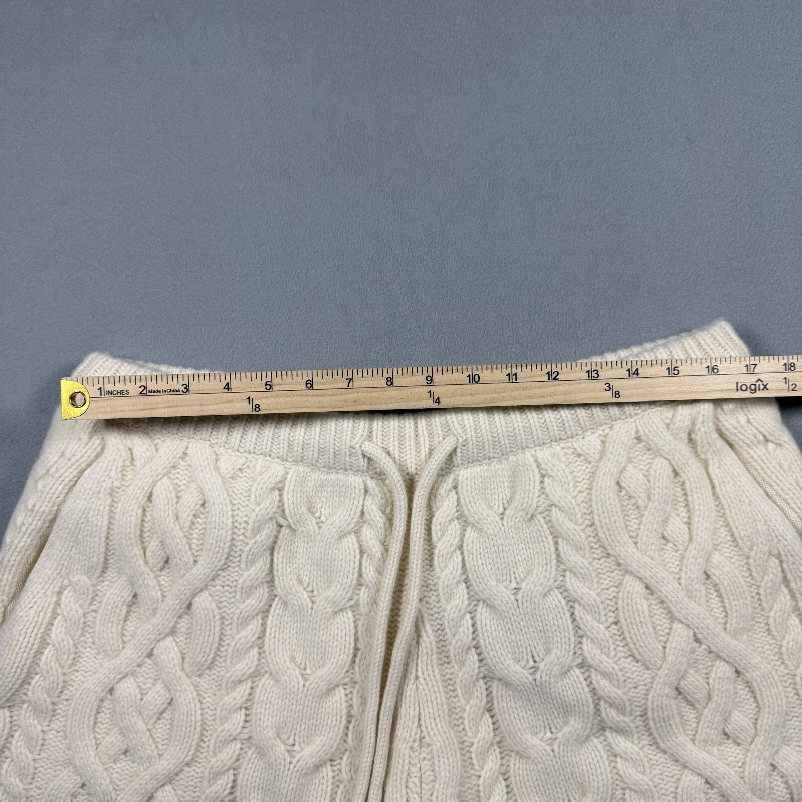 Todd Snyder Woolrich Cable Knit Shorts Sz XL 100% Merino Wool Cream NWT $428