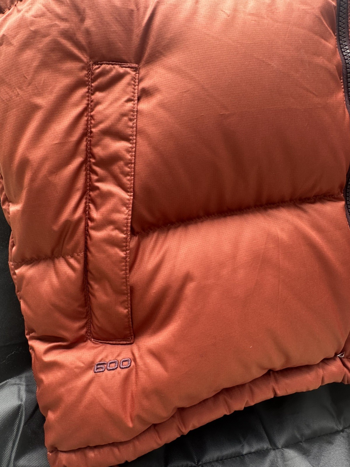 The North Face 600 Down Vest Men’s Orange 1996 Nuptse Retro Puffer Size Small