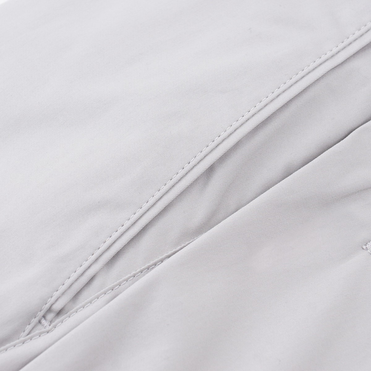 Brett Johnson Gray Lightweight Cotton Flat-Front Chino Pants 38 (Eu 54) NWT