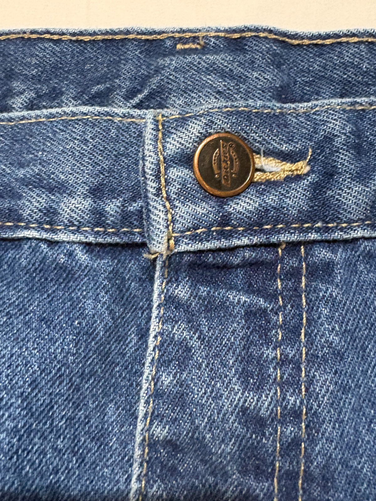 Dickies Carpenter Jeans Mens 36×30 Blue Denim Workwear Baggy Skater Pants