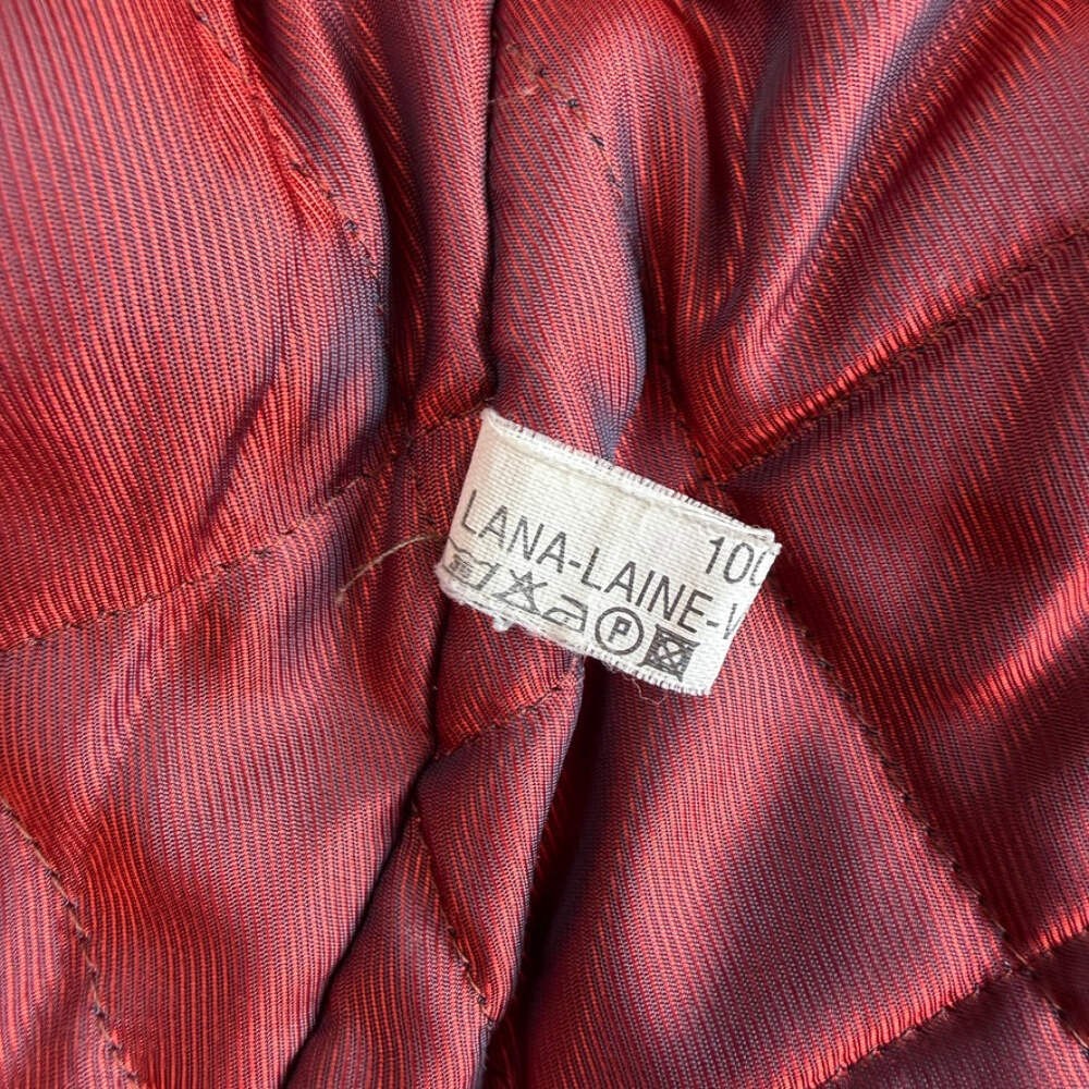 Paul Stuart (52IT / L) Plaid Wool Quilt Lined Hunting Chore Coat