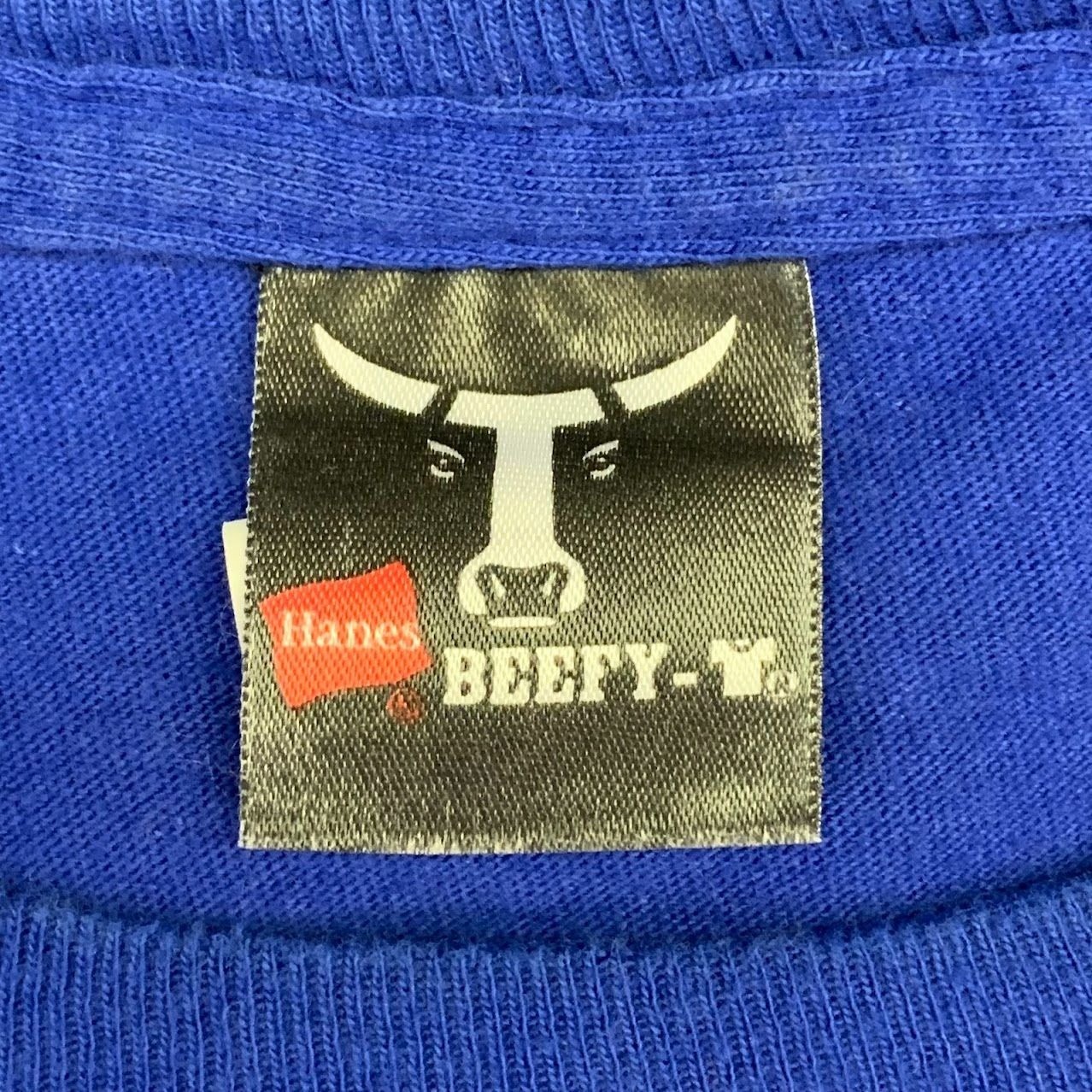 Apple Adults Hello I’m a Mac Beefy T Crew Neck Short Sleeve T Shirt Size L