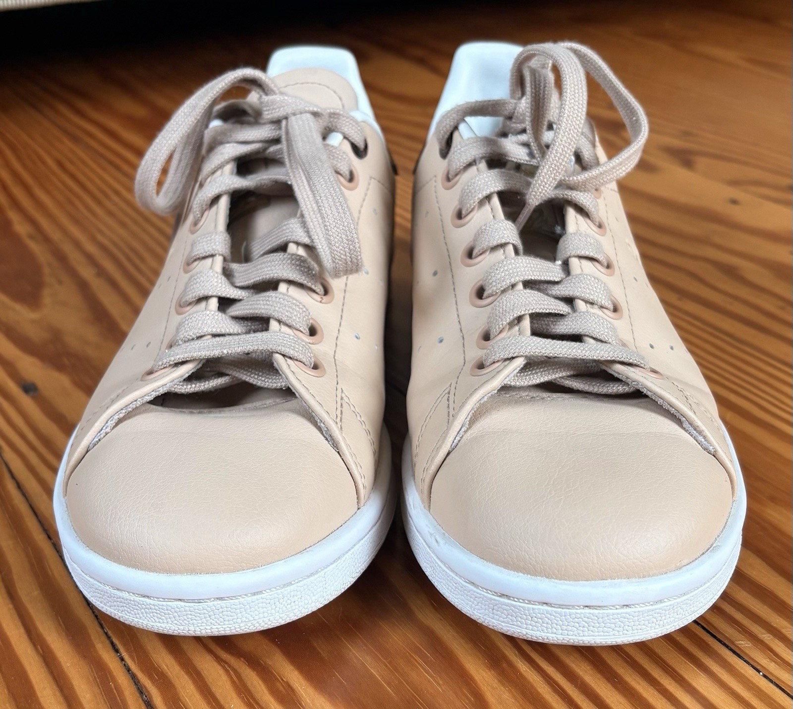 Women’s Adidas Stan Smith Pale Nude Tortoise Shell Shoes sz US 6.5 EU 38 GY5910