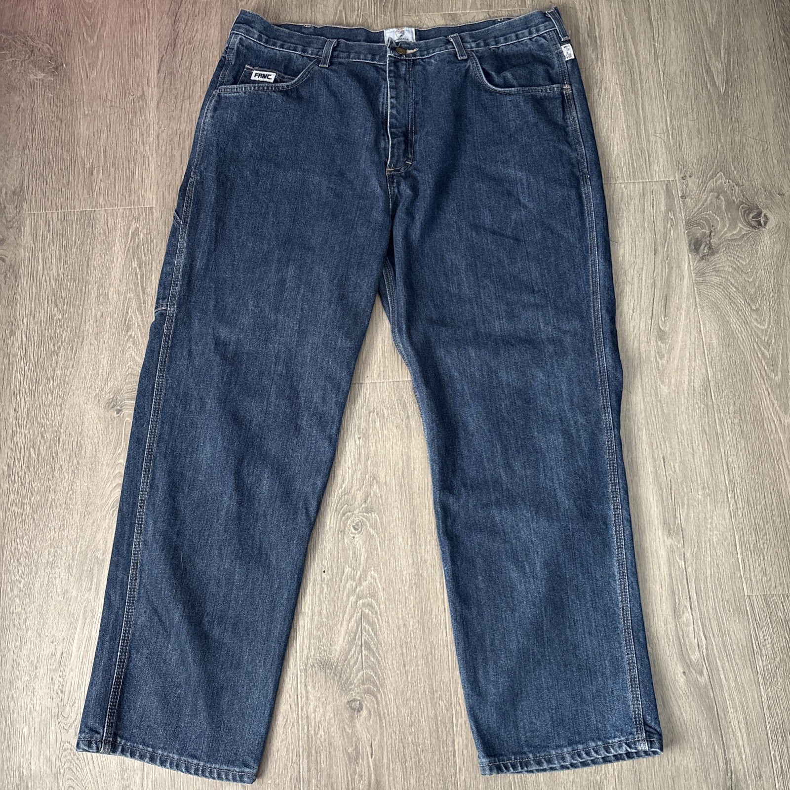 Tyndale FR Jeans Mens 40 Flame Resistant Pants F290T Blue Relaxed Carpenter